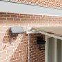 Toldo Retráctil Manual con LED Beige 500x350 cm, Tela de Reemplazo para Toldo de 5x3.5 m Beige von , Markisen - Ref: Foro24-3...