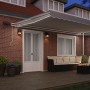Toldo Retráctil Manual con LED Gris Claro 500x350 cm, Tela de repuesto para toldo  de 5x3.5 m Gris Claro | Foro24.es | Tu tienda online para hogar, jardín y más Foro24.es
