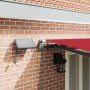 Toldo Retráctil Manual  con LED Rojo 500x350 cm, Tela de Reemplazo para Toldo  para Marco de 5x3.5 m Rojo | Foro24.es | Tu tienda online para hogar, jardín y más Foro24.es