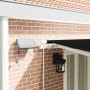 Manuell einziehbare Markise mit schwarzer LED 600x300 cm, Ersatztuch für Markise für 6x3 m schwarze Struktur | Foro24.es | Tu tienda online para hogar, jardín y más Foro24.es