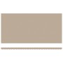 Manual retractable awning Beige 600x300 cm, Replacement awning for 6x3 m Beige frame by , Awnings - Ref: Foro24-3331641, Pric...