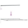 Manual retractable awning Beige 600x300 cm, Replacement awning for 6x3 m Beige frame by , Awnings - Ref: Foro24-3331641, Pric...