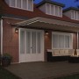 Automatic Retractable Awning with LED Beige 600x300 cm, Replacement Fabric for 6x3 m Beige Awning by , Awnings - Ref: Foro24-...