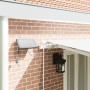 Manual retractable awning with white LED 600x300 cm, Replacement fabric for 6x3 m white frame awning by , Awnings - Ref: Foro...