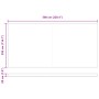 Manuelle Einziehmarkise Weiß 600x300 cm, Ersatztuch für Markise für 6x3 m Gestell Weiß | Foro24.es | Tu tienda online para hogar, jardín y más Foro24.es