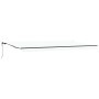 Automatic Retractable Awning White 600x300 cm, Replacement Fabric for Awning for 6x3 m White Frame by , Awnings - Ref: Foro24...