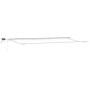 Manual Retractable Awning with Red LED 600x300 cm, Replacement Fabric for 6x3 m Red Awning by , Awnings - Ref: Foro24-3331678...