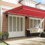 VidaXL Rot Automatisch einziehbare Markise 600x300 cm, Ersatzstoff für Markise für 6x3 m Rote Struktur | Foro24.es | Tu tienda online para hogar, jardín y más Foro24.es