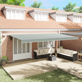 Comprar Toldo Retráctil Manual con LED Verde y