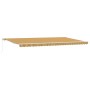 Manual Retractable Awning Multicolor Stripes 600x350 cm by , Awnings - Ref: Foro24-3331733, Price: 577,92 €, Discount: %