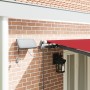 Manual Retractable Awning with Red LED 600x350 cm, Replacement fabric for awning for 6x3.5 m frame Red by , Awnings - Ref: Fo...