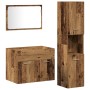3-teiliges Badmöbel-Set aus antikem Holzwerkstoff | Foro24.es | Tu tienda online para hogar, jardín y más Foro24.es
