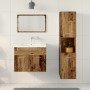 3-Piece Bathroom Furniture Set of Antique Engineered Wood by , Bathroom furniture - Ref: Foro24-3332495, Price: 128,82 €, Dis...