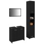 3-teiliges Badmöbel-Set Schwarze Eiche Crafted Wood | Foro24.es | Tu tienda online para hogar, jardín y más Foro24.es