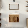 3-Piece Bathroom Furniture Set Old Engineered Wood by , Bathroom furniture - Ref: Foro24-3332540, Price: 170,37 €, Discount: %