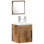Juego de Muebles de Baño de 3 Piezas de Madera Vieja | Foro24.es | Tu tienda online para hogar, jardín y más Foro24.es