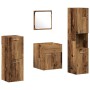 4-teiliges Badmöbel-Set Altholz Offset Holz | Foro24.es | Tu tienda online para hogar, jardín y más Foro24.es