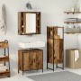 3-Piece Bathroom Furniture Set Old Wood Engineered Wood by , Bathroom furniture - Ref: Foro24-3332559, Price: 173,36 €, Disco...