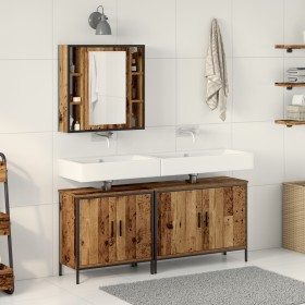 Juego de Muebles para Baño de 3 Piezas de Madera Vieja de , Muebles de baño - Ref: Foro24-3332561, Precio: 178,58 €, Descuent...
