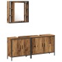 3-Piece Old Wood Bathroom Furniture Set by , Bathroom furniture - Ref: Foro24-3332561, Price: 178,58 €, Discount: %