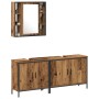 3-Piece Old Wood Bathroom Furniture Set by , Bathroom furniture - Ref: Foro24-3332561, Price: 178,58 €, Discount: %
