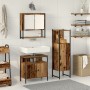3-teiliges Badmöbel-Set Altholz Massivholz von , Badezimmermöbel - Ref: Foro24-3332566, Preis: 161,69 €, Rabatt: -5%%