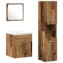 4-teiliges Badmöbel-Set - Altholzsperrholz | Foro24.es | Tu tienda online para hogar, jardín y más Foro24.es