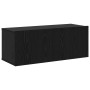 7-teiliges TV-Möbelset Wandmontage Schwarze Eiche Bearbeitetes Holz von , TV-Möbel - Ref: Foro24-3332572, Preis: 281,46 €, Ra...