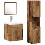 4-teiliges Badmöbel-Set - Recyceltes Holz | Foro24.es | Tu tienda online para hogar, jardín y más Foro24.es