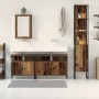 Badezimmerschrank mit integriertem Waschbecken aus antikem Holz von , Badezimmermöbel - Ref: Foro24-3332589, Preis: 231,88 €,...