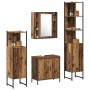 4-teiliges Badmöbel-Set aus rustikalem Holz von , Badezimmermöbel - Ref: Foro24-3332590, Preis: 244,99 €, Rabatt: %