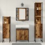 4-teiliges Badmöbel-Set aus rustikalem Holz von , Badezimmermöbel - Ref: Foro24-3332590, Preis: 244,99 €, Rabatt: %