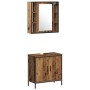 4-teiliges Badmöbel-Set Antik Holzwerkstoff von , Badezimmermöbel - Ref: Foro24-3332591, Preis: 249,34 €, Rabatt: -5%%