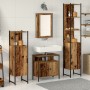 4-teilige Badmöbel aus gealtertem Holz von , Badezimmermöbel - Ref: Foro24-3332594, Preis: 227,89 €, Rabatt: %