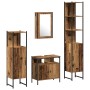 4-teilige Badmöbel aus gealtertem Holz von , Badezimmermöbel - Ref: Foro24-3332594, Preis: 227,89 €, Rabatt: %