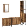4-teiliges Badmöbel-Set aus antikem Holz von , Badezimmermöbel - Ref: Foro24-3332595, Preis: 238,36 €, Rabatt: %