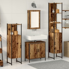 Juego de Muebles de Baño de 4 Piezas Madera Vieja de , Muebles de baño - Ref: Foro24-3332597, Precio: 233,36 €, Descuento: %