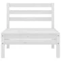 Garden furniture set 7 pieces solid white pine wood by vidaXL, Garden sets - Ref: Foro24-3082548, Price: 383,27 €, Discount: %