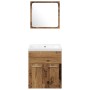 5-teiliges Badmöbel-Set Antikes Holzwerkstoff | Foro24.es | Tu tienda online para hogar, jardín y más Foro24.es