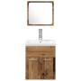 5-Piece Old Wood Bathroom Furniture Set by , Bathroom furniture - Ref: Foro24-3332600, Price: 282,75 €, Discount: %