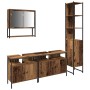 Spülenschrank mit eingebauter Spüle - gealtertes Holzfinish von , Badezimmermöbel - Ref: Foro24-3332601, Preis: 243,28 €, Rab...