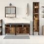 Spülenschrank mit eingebauter Spüle - gealtertes Holzfinish von , Badezimmermöbel - Ref: Foro24-3332601, Preis: 243,28 €, Rab...