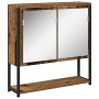 Sink Cabinet with Built-in Sink - Aged Wood Finish by , Bathroom furniture - Ref: Foro24-3332601, Price: 243,28 €, Discount: %