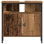 Spülenschrank mit eingebauter Spüle - gealtertes Holzfinish von , Badezimmermöbel - Ref: Foro24-3332601, Preis: 243,28 €, Rab...