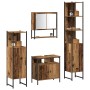 Set de Muebles de Baño de 4 Piezas Madera Vieja de , Muebles de baño - Ref: Foro24-3332603, Precio: 234,36 €, Descuento: %