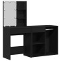 LED Makeup Table and Black Oak Cabinet by , Bedroom Dressers - Ref: Foro24-3333045, Price: 179,24 €, Discount: %