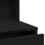 LED Makeup Table and Black Oak Cabinet by , Bedroom Dressers - Ref: Foro24-3333045, Price: 179,24 €, Discount: %