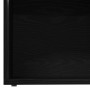 3 pcs Black Oak Shelves 36x30x143 cm Processed Wood by , Bookcases and shelves - Ref: Foro24-3333046, Price: 179,81 €, Discou...