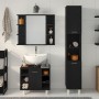 3-teiliges Badmöbel-Set aus schwarzer Eiche Qualitätsholz | Foro24.es | Tu tienda online para hogar, jardín y más Foro24.es