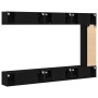 7-teiliges TV-Wandmöbel-Set aus schwarzem Eichenholz | Foro24.es | Tu tienda online para hogar, jardín y más Foro24.es